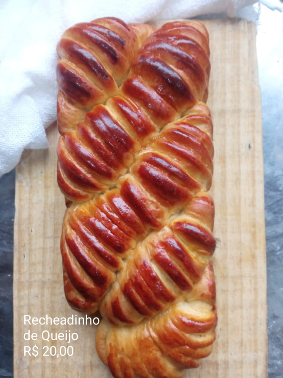 Recheado com Queijo